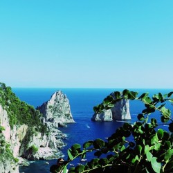 From the Cliffs Capri Italy