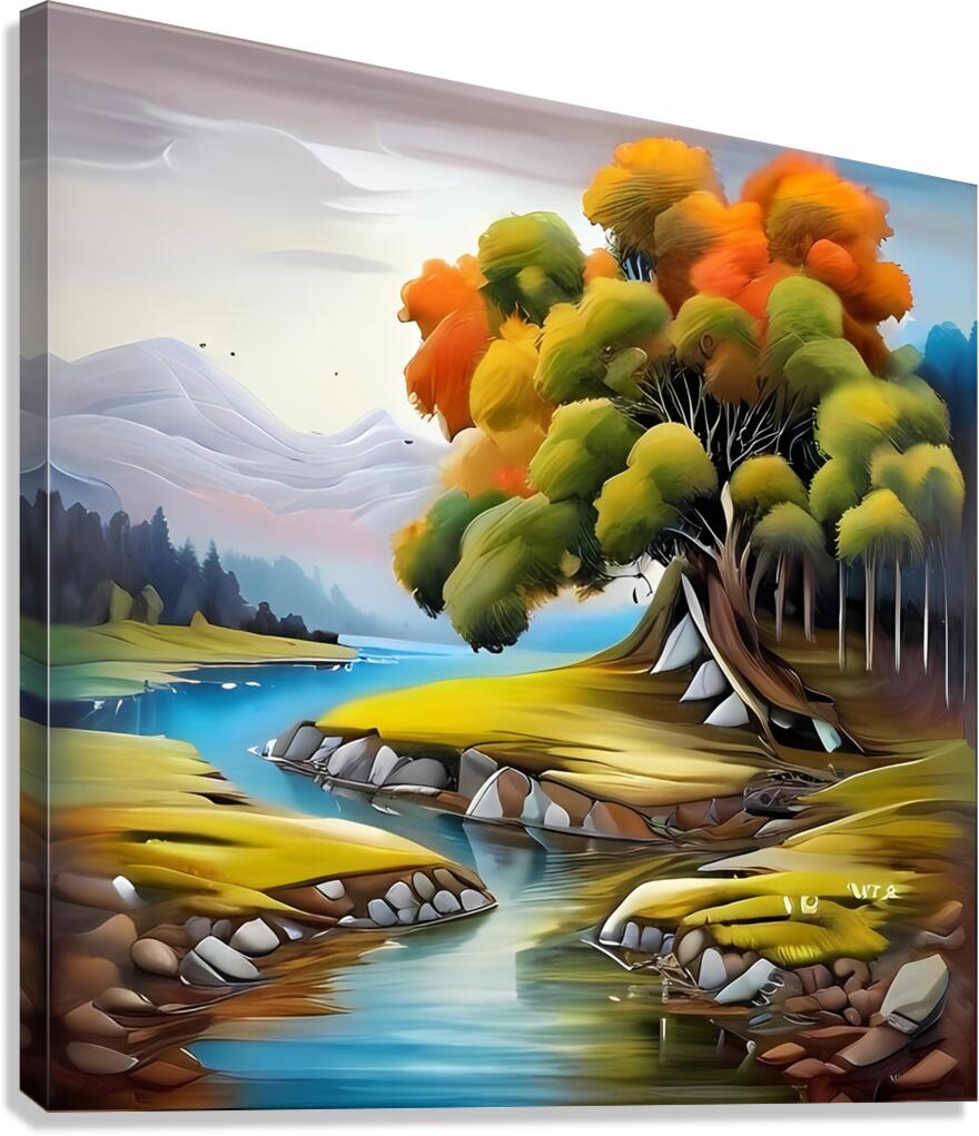 Wall art naturel landscape  Canvas Print