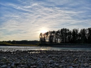 Graham River Sunset