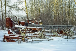 Abandoned Swather
