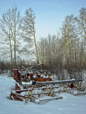 Abandoned Swather