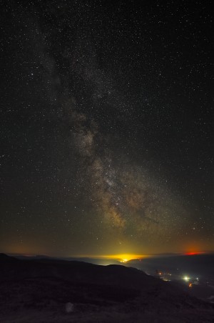 Milkyway and Forest Fires