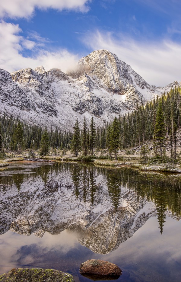 Dunn Peak Reflection  Print