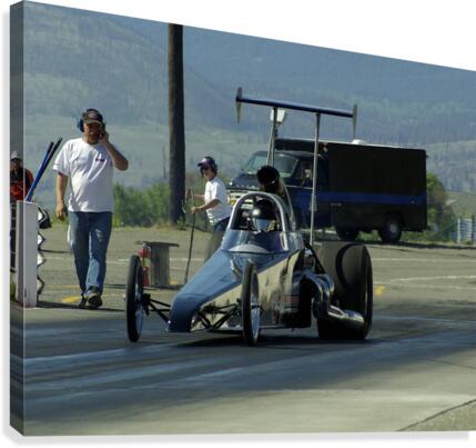 Dragster Canvas Print