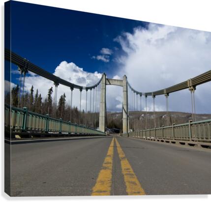 Two Lanes Canvas Print