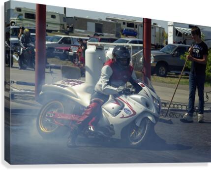 Burnout Canvas Print