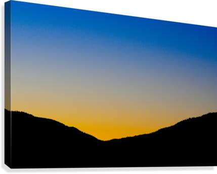 Before the sun rises Canvas Print
