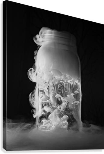 Dry Ice 3 Canvas Print