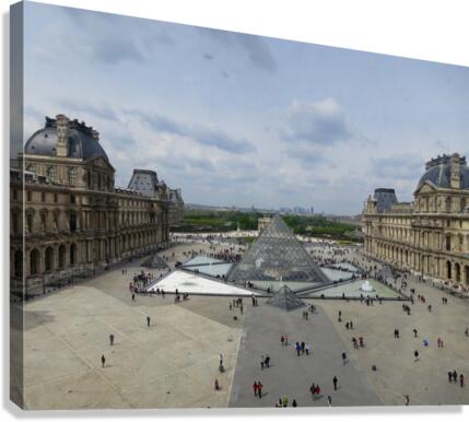 The Louvre Canvas Print