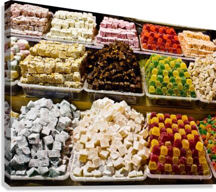 Turkish Candy Canvas Print