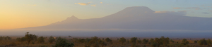 Mountains dawn Amboseli Pk Mt Kilimanjaro TAZN 115474