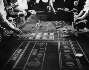 1960s Playing Craps Gambling Casino Las Vegas NV 179337