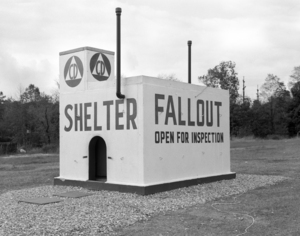 1950s CIVIL DEFENSE FALLOUT SHELTER SAMPLE 194121