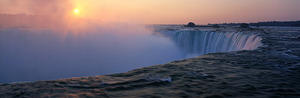 Sunrise at Horseshoe Falls Niagara Falls NY USA 61649