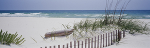 Fence on the beach Gulf of Mexico Alabama 77804