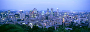 Cityscape at dusk Montreal Quebec Canada 87705
