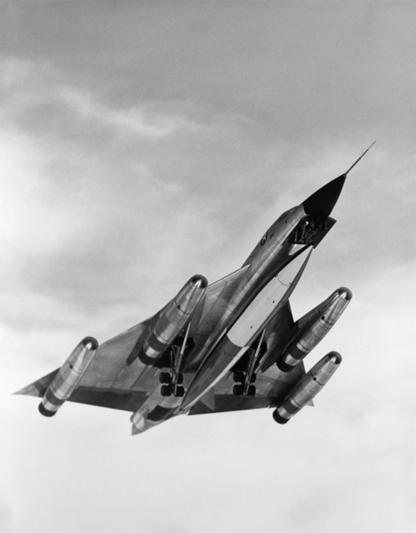 1960s B-58 BOMBER IN ASCENT 176406 by Panoramic Images