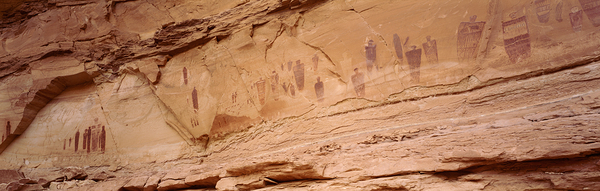 Rock Art Panel Canyon Style Canyonlands National Park UT USA 29818 Print