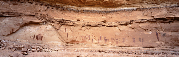 Rock Art Panel Horseshoe Canyon Canyonlands National Park UT USA 30629 Print