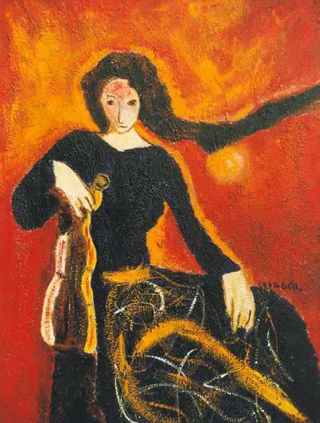 QUANDO ELA TOCA  Print