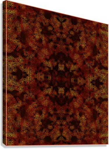 GOLD MANDALA Canvas Print