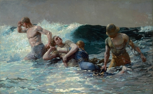 Winslow Homer undertow