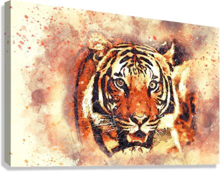 tiger art  Canvas Print