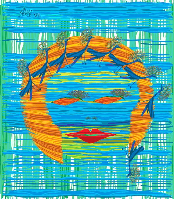 Moon Aliza - Down - NA Print