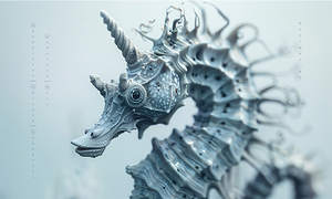 Unicorn seahorse race entrant