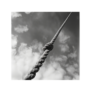 Rope hung from the sky