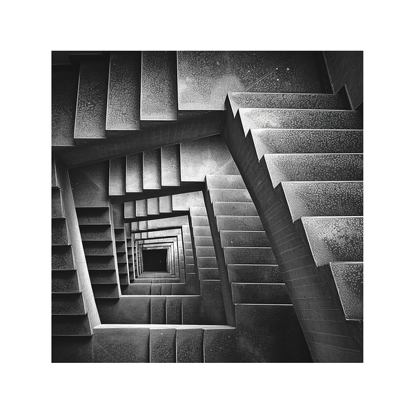 Stairs seen from above by iRT