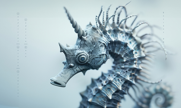 Unicorn seahorse race entrant by iRT