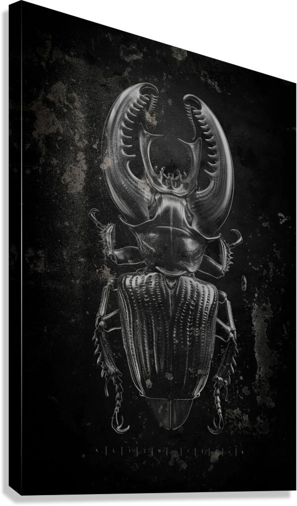 Alien bug Canvas Print