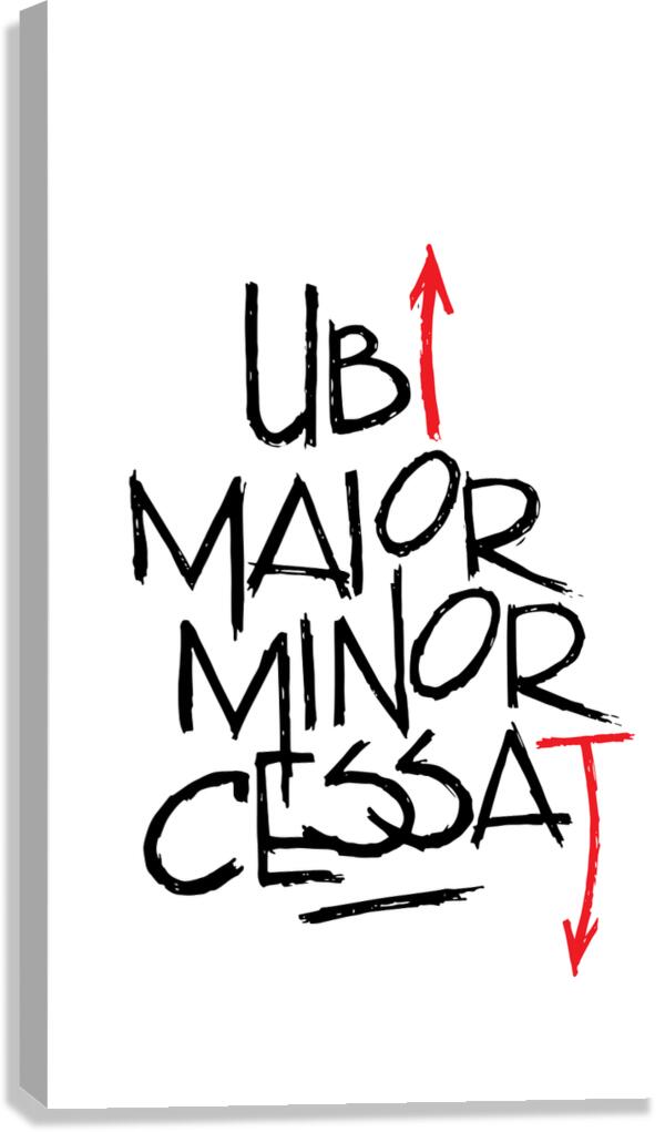 Ubi Maior Canvas Print