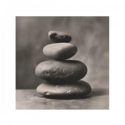 A pile of stacked stones