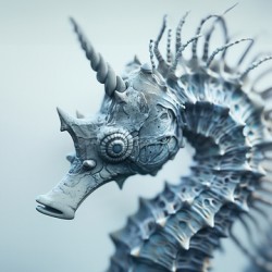 Unicorn seahorse race entrant