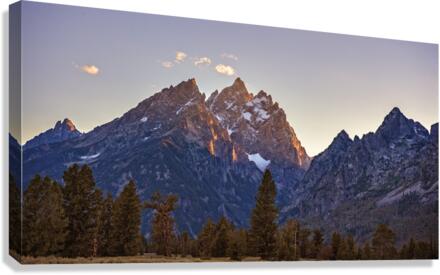 Alpenglow Canvas Print