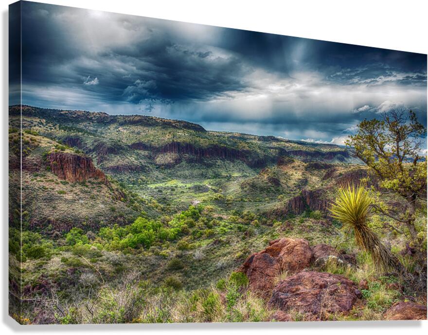Private Canyon Canvas Print