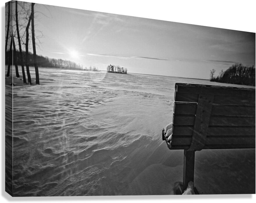 Cold Wind Blows Canvas Print