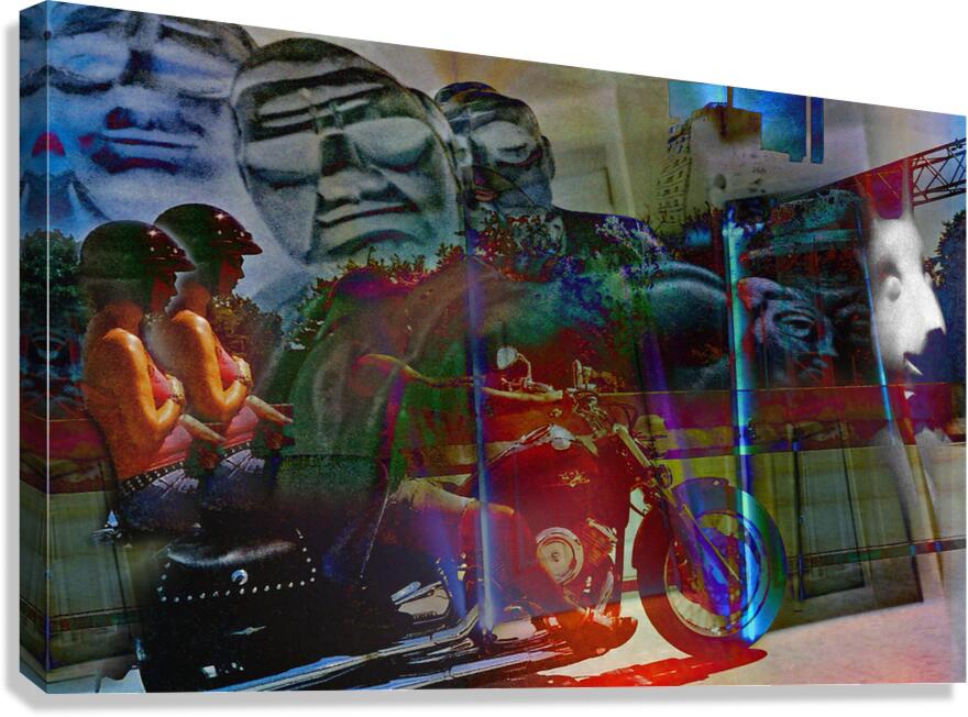 Highly Motorized Canvas Print