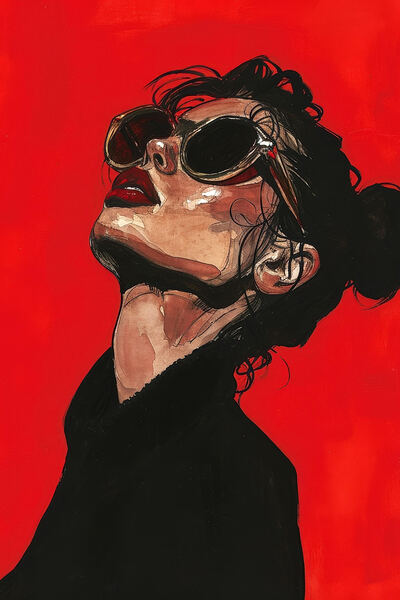 Crimson Confidence by Hawse Sumi