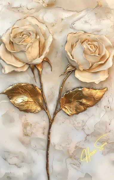 Gilded Devotion by Hawse Sumi