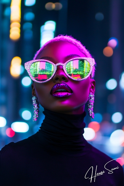 Neon Dreamscapes by Hawse Sumi