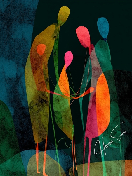 Gathering of Light by Hawse Sumi