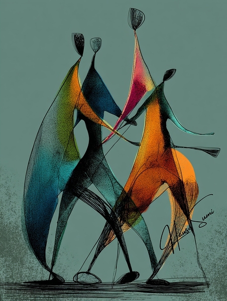 Dance of Balance by Hawse Sumi