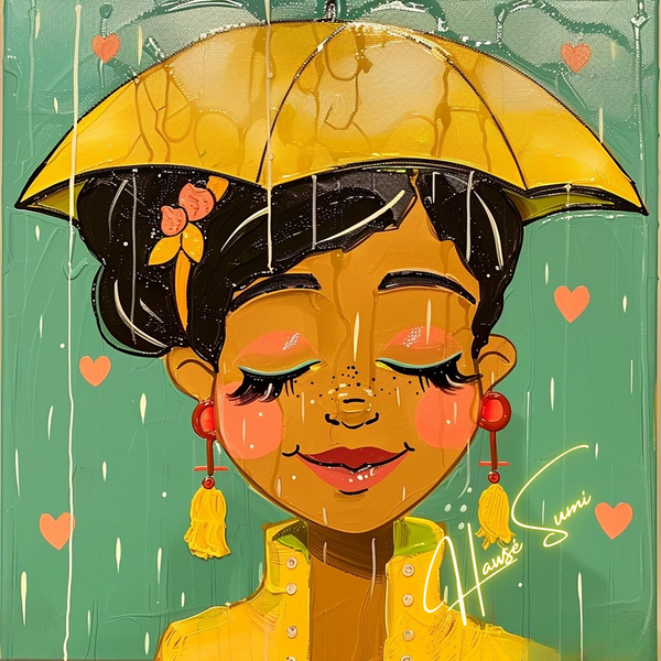 Serenity in the Rain by Hawse Sumi