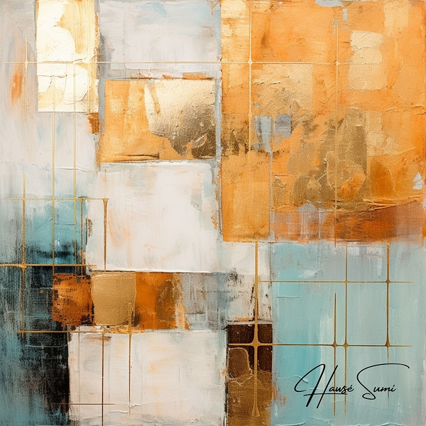 Gilded Pathways by Hawse Sumi