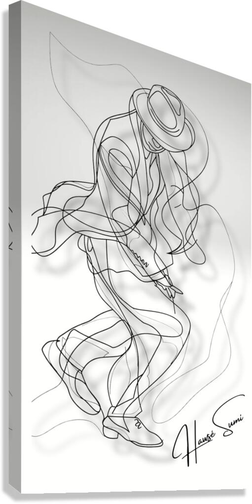 Swinging in Style Canvas Print