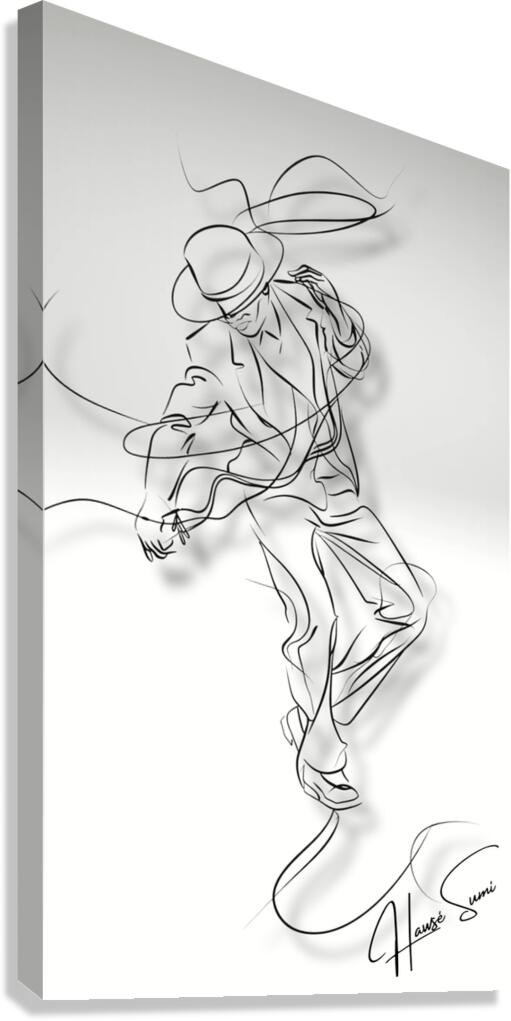 The Jazz Enthusiast Canvas Print