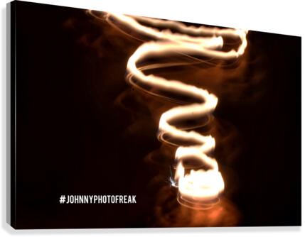 Fire  twist Canvas Print